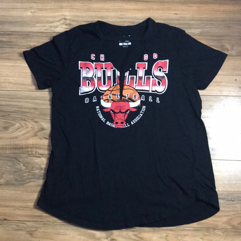 NBA Chicago Bulls homemade cut off tshirt